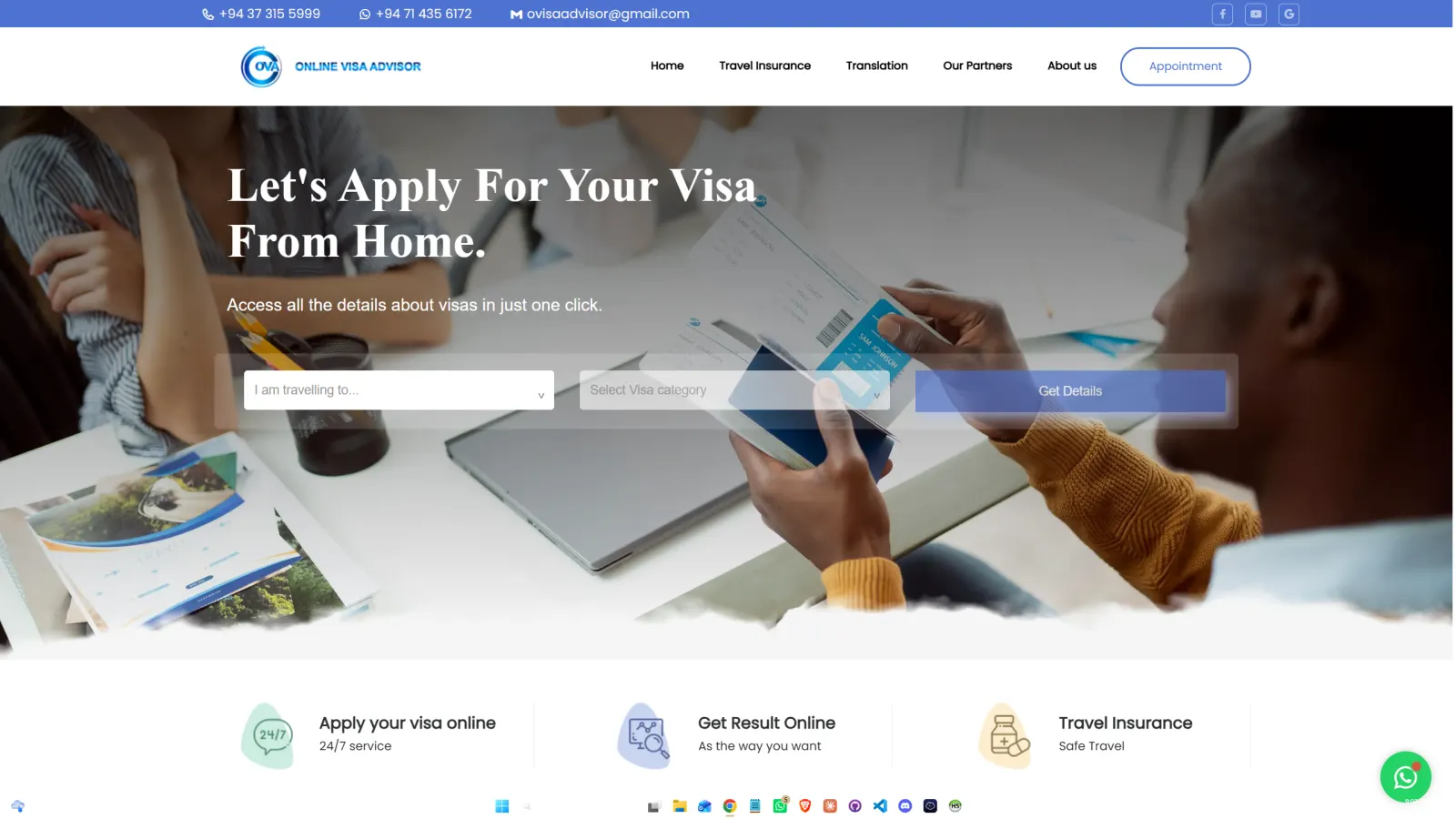 Online Visa Consultation cover